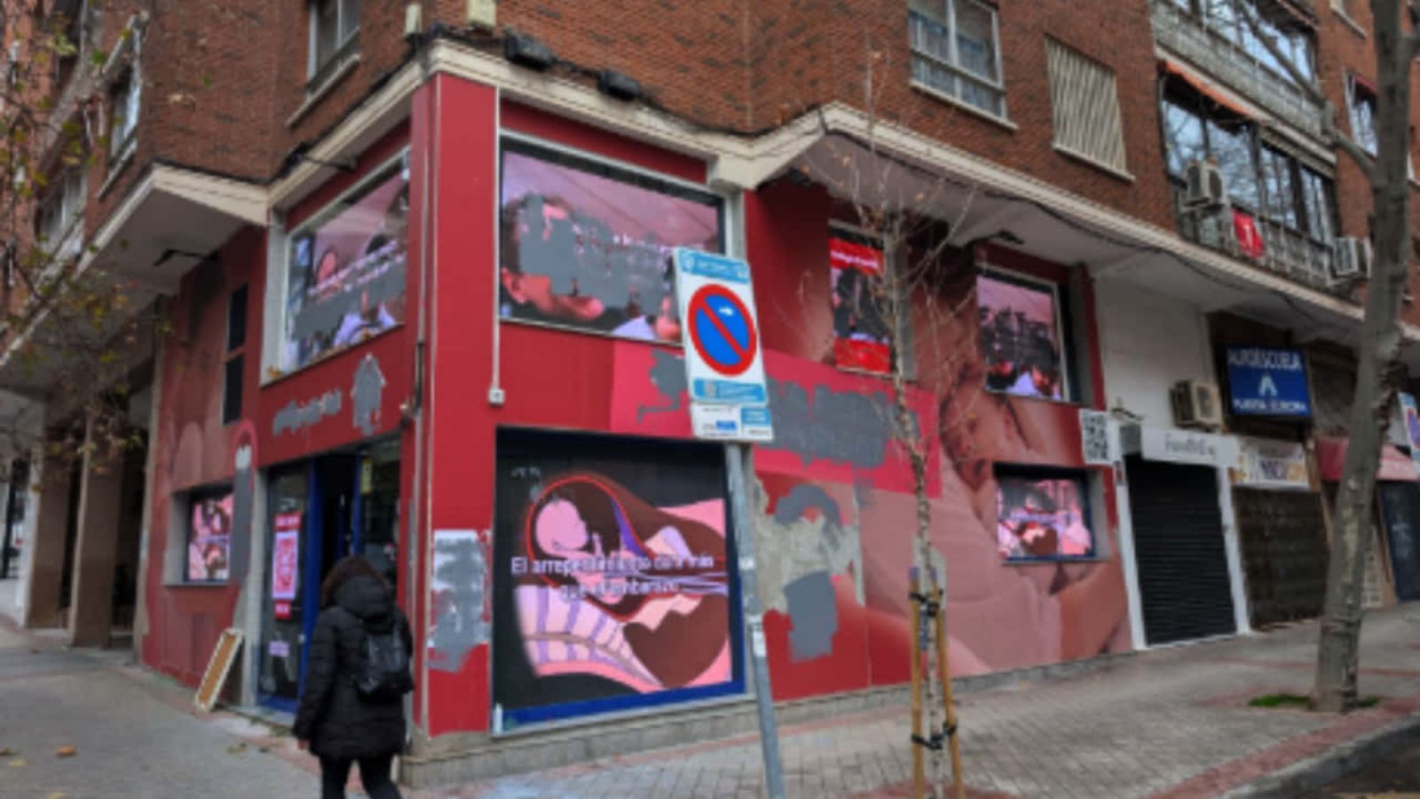 Vandalizado el Refugio Provida en Madrid la madrugada del 28 de diciembre