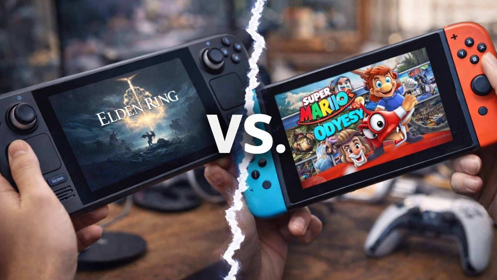 Steam Deck vs. Nintendo Switch: Por qué se sienten totalmente diferentes