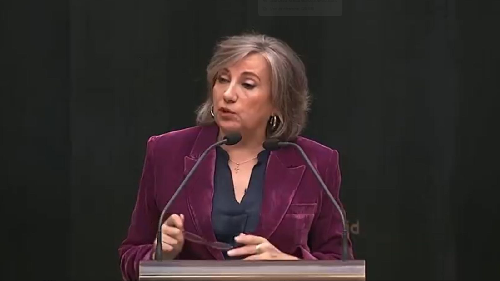 Arantxa Cabello reconoce la fractura en Vox Madrid y prevé asumir la portavocía en un mes