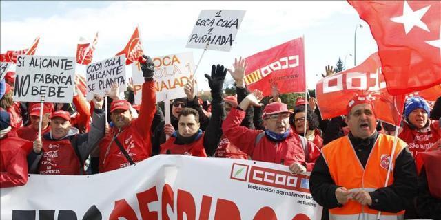El PSM pide que Coca-Cola pierda la licencia de actividad si cierra Fuenlabrada