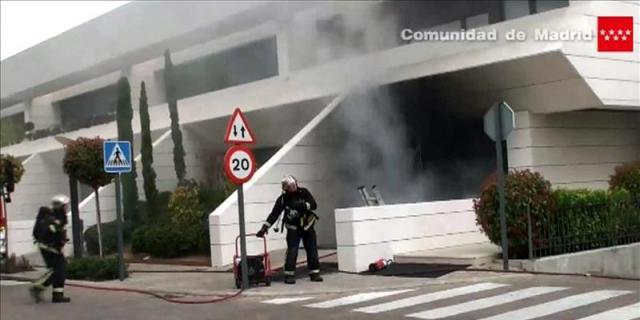Tres heridos en un incendio en la casa del madridista Jesé