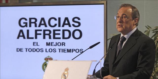 Florentino: "Nos deja el jugador más grande de la historia del Real Madrid"
