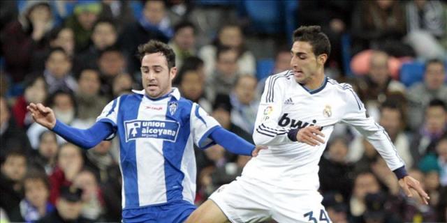 El jugador del Real Madrid José Rodríguez se incorpora al Deportivo