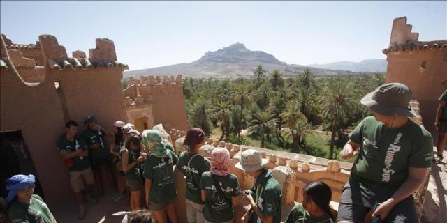 Rehabilitar una kasba en el marroquí Valle del Dráa, una opción de desarrollo