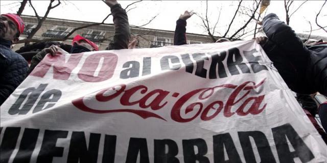 CCOO denuncia que Coca-Cola está desmontando la fábrica de Fuenlabrada