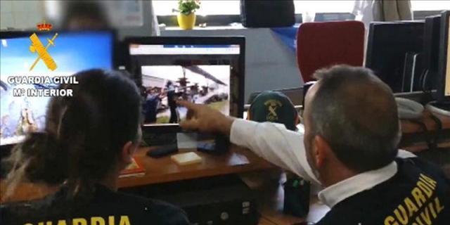 La Operación Araña se salda en Madrid con un joven detenido por enaltecer a ETA