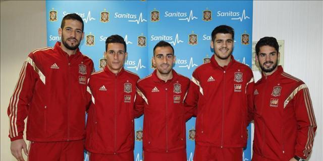 Morata, Isco, Casilla, Alcácer y Callejón se someten a un estudio biomecánico