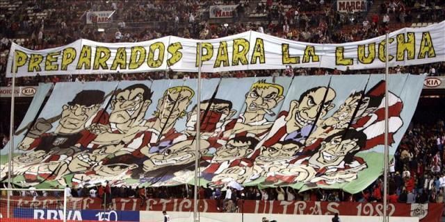 El Atlético de Madrid anuncia la expulsión del 'Frente Atlético'