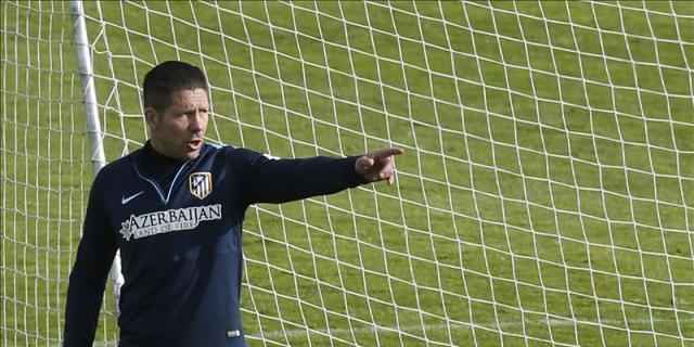 Simeone perfila su once ante el Levante con Giménez, Griezmann y Mandzukic