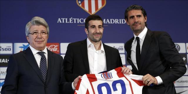 Cani afirma que "cuando el Atleti te llama, todo lo demás se queda a un lado"