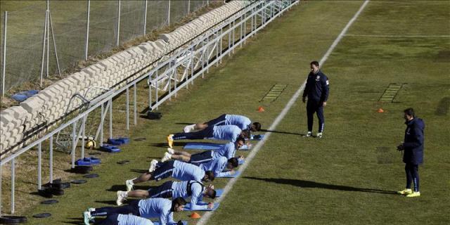 Mandzukic y Griezmann se entrenan con normalidad