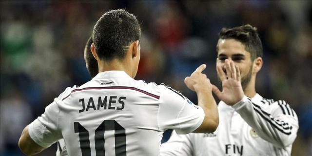 Isco y James no saltan al césped en la segunda sesión semanal