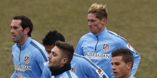 Trabajo físico para el Atlético sin Koke ni Saúl