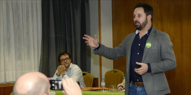 Santiago Abascal, candidato de VOX a la Comunidad de Madrid