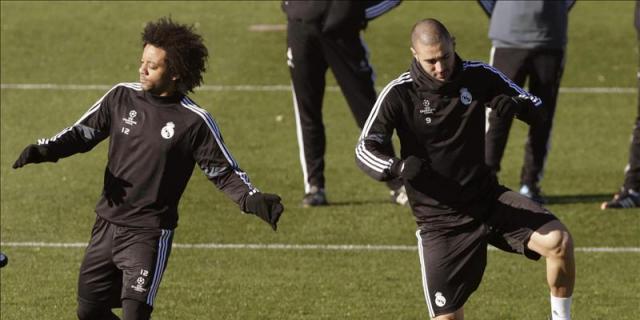Benzema y Marcelo se unen al grupo