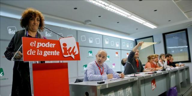 La candidata de IU Getafe tiene este mes para decidir si se marcha