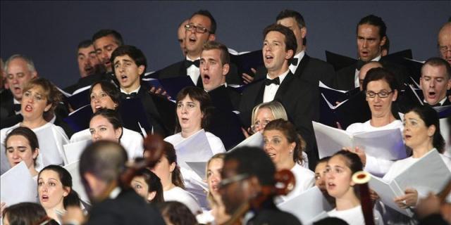 El Orfeón Donostiarra da un concierto en Madrid con la Sinfónica del Teatro Mariinsky