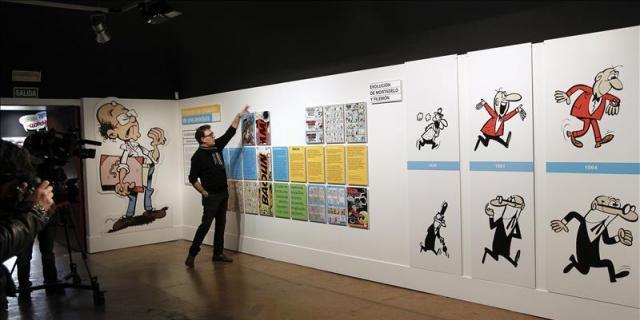 El "padre" de Mortadelo y Filemón da nombre a una biblioteca