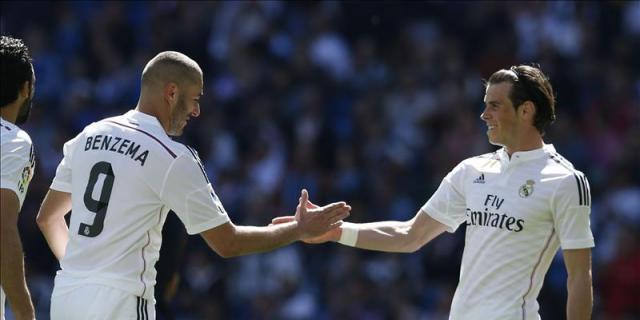 Bale y Benzema trabajan al margen