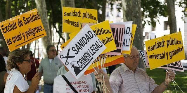 La Marea Blanca vuelve a la calle para exigir una sanidad pública para todos