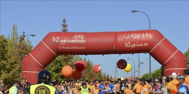 Unas 2.500 personas corren en Getafe por los niños discapacitados