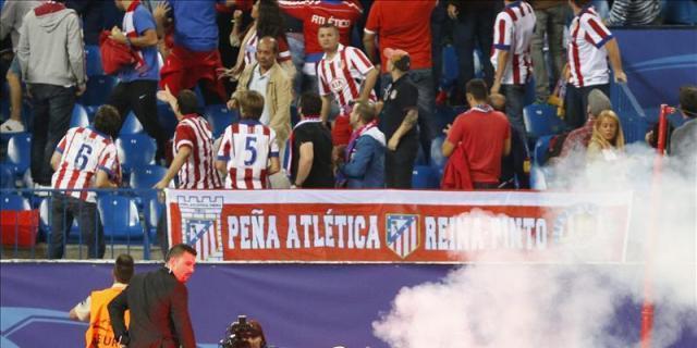 La UEFA abre expediente disciplinario al Benfica y al Atlético de Madrid