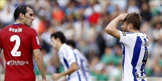 La LFP denuncia un cántico contra el Atlético de Madrid en Anoeta