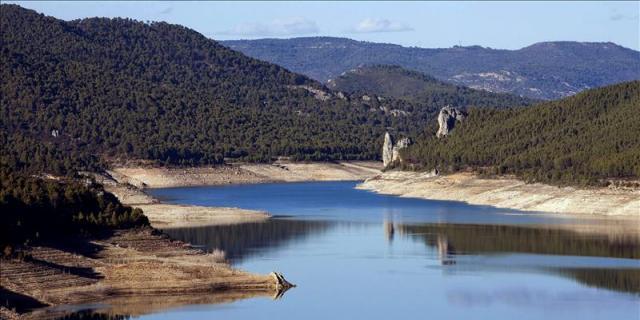 Los embalses peninsulares, al 54,9 por ciento de su capacidad