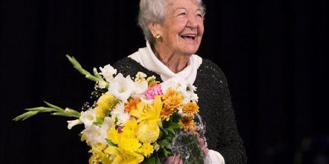 Asunción Balaguer, "patrimonio del arte", homenajeada en su 90 cumpleaños