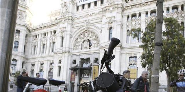 Arranca la marcha ciclista Madrid-París para pedir un buen acuerdo climático