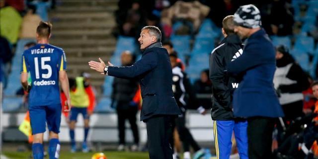 El Getafe de Escribá registra el peor balance en Primera en un tercio de la Liga