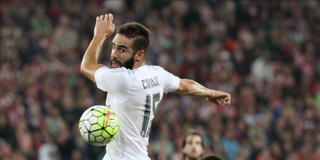 El Real Madrid confirma la lesión muscular de Carvajal, la decimosexta