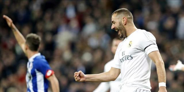 Benzema, goleador centenario en Liga