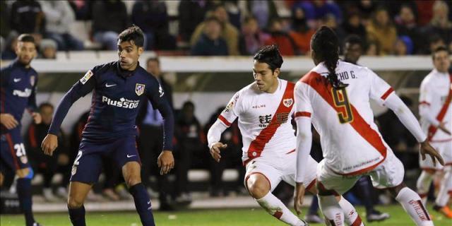 Augusto, titular en el Atlético; Griezmann y Vietto, en el ataque