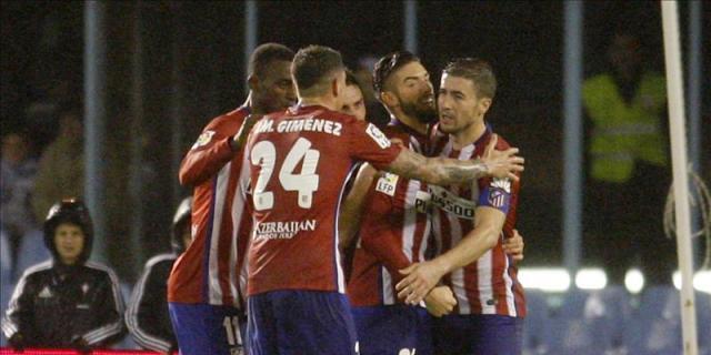 0-2. Griezmann y Carrasco dejan al Atlético líder tras la primera vuelta