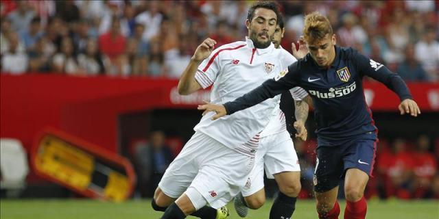 El Sevilla jamás batió al Atlético de Madrid con Simeone en el banquillo