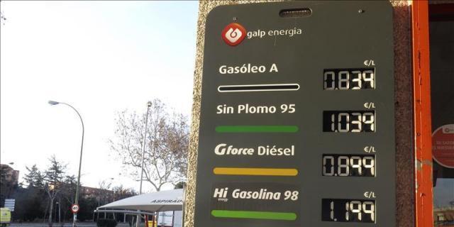 Gasolina a menos de ochenta céntimos