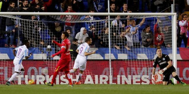 3-0. El Málaga somete al Getafe al ritmo del venezolano Juanpi Añor