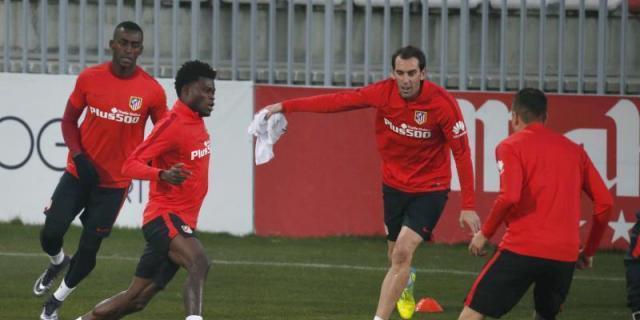 Godín prosigue con su recuperación y apunta a la visita a Getafe