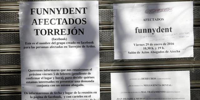 Clínicas del Corredor del Henares atenderán gratis a los afectados de Funnydent