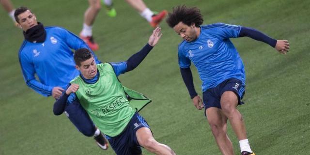 Marcelo titular en el Real Madrid; De Rossi y Dzeko suplentes en el Roma