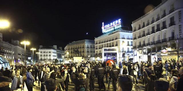 El Movimiento 15-M tendrá su placa en mayo en la Puerta del Sol
