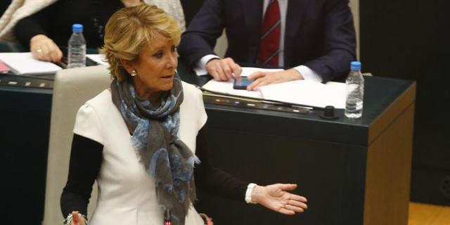 Aguirre, sobre la liberación de Otegi: "Pablo Iglesias no deja dudas de con quién están los de Podemos"