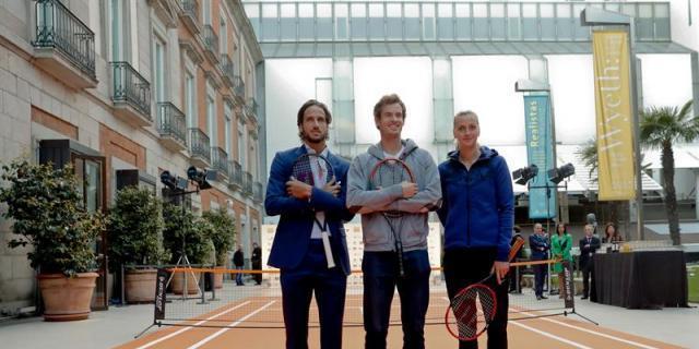 Murray, Kvitova y Feliciano presentan la XV edición del Masters 1000 Madrid