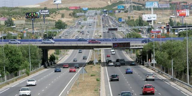 Mejora la iluminación de la salida 25 de la A-3 en Arganda del Rey