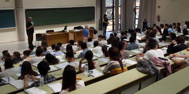 Última prueba de Selectividad en España