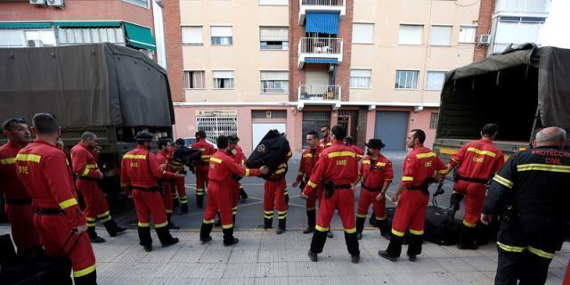 Arde el polideportivo municipal del barrio de La Concepción de Madrid