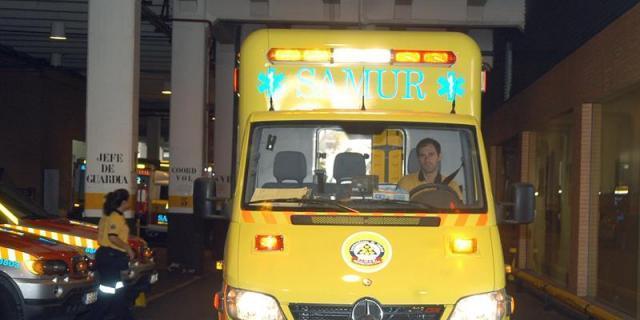 Herido un joven motorista tras chocar en la Ronda de Atocha