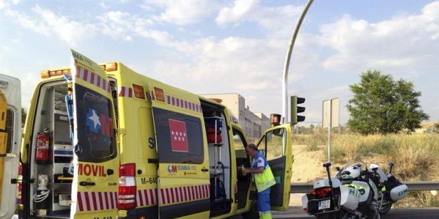 Un niño herido grave tras ser atropellado por un microbús escolar en Pozuelo