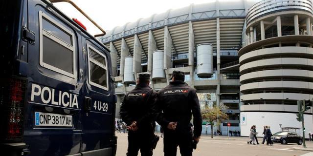 Cerca de 2.000 efectivos en el dispositivo de seguridad del Real Madrid-Legia